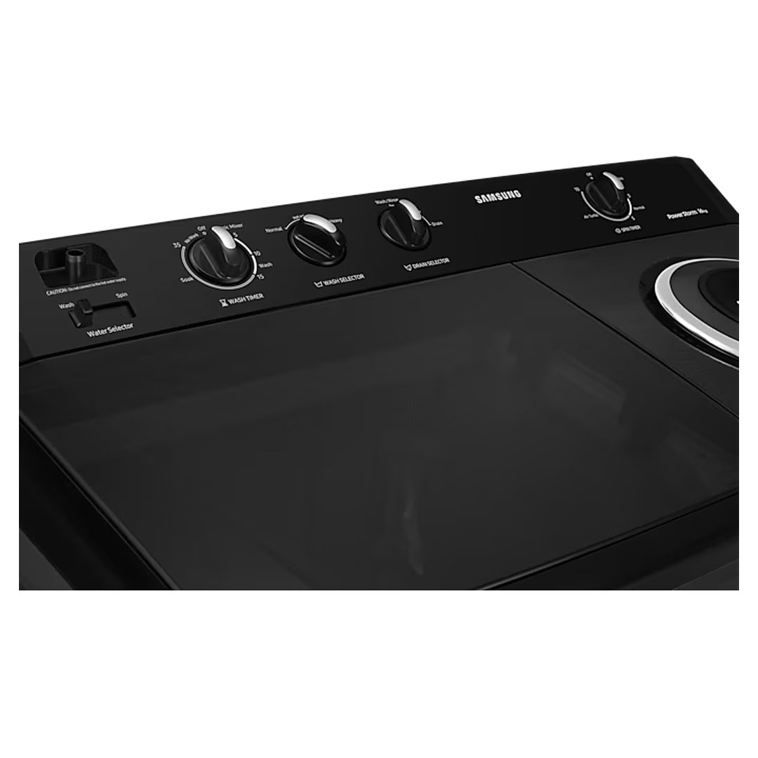 Samsung Mesin Cuci Twin Tube Dengan Power Storm & Air Turbo 16 KG - WT16B5240BA